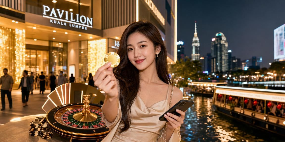 Meja roulette digital bergaya di Kuala Lumpur Malaysia