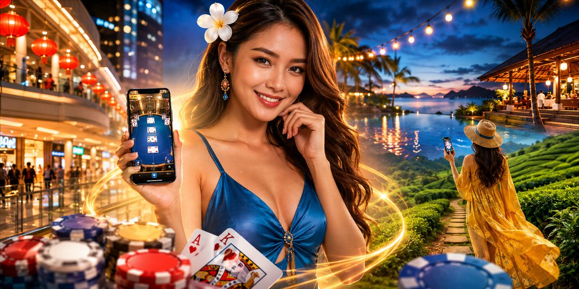Pemain menikmati permainan kad dan slot di Langkawi